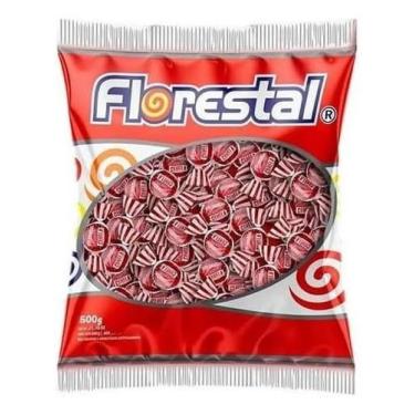 Imagem de Bala Dura Redonda Sabor Canela 500g - Florestal
