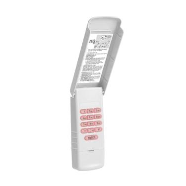 Imagem de ASONPAO 977LM teclado sem fio apenas para um botão vermelho e laranja Aprender do Liftmaster/camareia/abridor de porta de garagem artesão Sears (1 pacote)