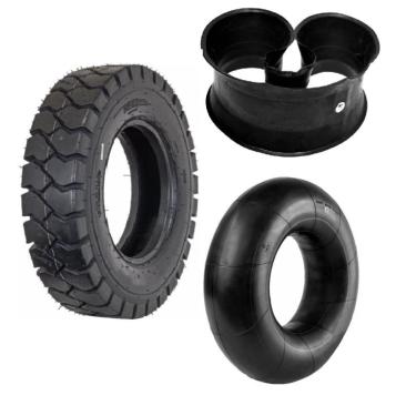 Imagem de Kit Pneu 8.25-15 14 Lonas TT NHS Tenx (Completo)