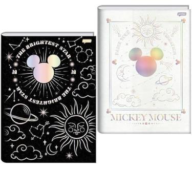 Imagem de CADERNO BROCHURA UNIV CD 80FLS MICKEY ARTS MAGIC