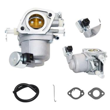 Imagem de Kit de carburador de carburador 594207 597126 substituição para cortador de grama de motor Intek 40N777 40N877 Kit de carburador compatível com Briggs e Stratton (prata)