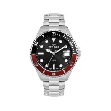 Imagem de Relógio Technos Masculino Acqua Prata - 2415EF/1P