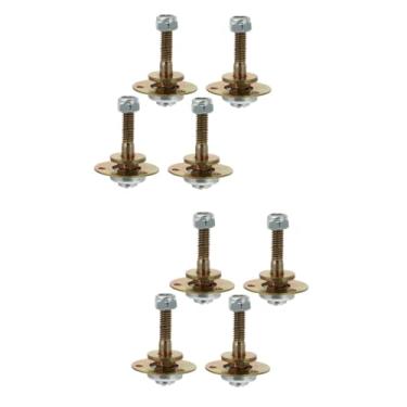 Imagem de TOPPERFUN 8 peças de acessórios de conexão de móveis de rolamento de cadeira de balanço para fácil reparo e substituição de peças de cadeira de balanço. Estrutura resistente para uso