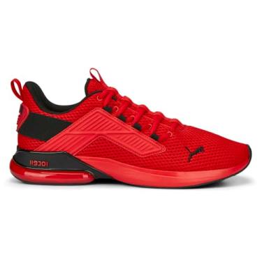 Imagem de PUMA Tênis de corrida masculino Cell Rapid - Preto, Vermelho, 43