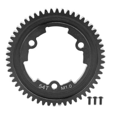 Imagem de 54T M1 engrenagem alta carbono aço RC carro engrenagem substituição para XRT NOVO MAXX XO 1 EREVO 2.0 1 durável leve suave desempenho fácil instalação