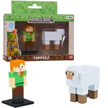 Imagem de Boneco - Minecraft Alex e Ovelha MULTIKIDS