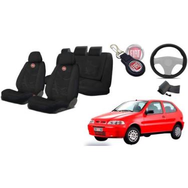 Imagem de Kit Completo Palio '99-'05: Capas, Volante, Chaveiro - Iron Tech