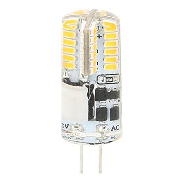 Imagem de Lâmpada LED G4, 4 Lâmpadas 48LED Lâmpada 3W 300LM Sem Cintilação Bi Pin Light Substituição de Lâmpada Não Regulável para Residências, Painéis e Unidades de Grade de Varejo