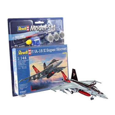 Imagem de Revell Revell63997 F/a-18e Super Hornet Conjunto de modelo (63 peças)