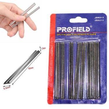 Imagem de Kit 08 Facas Fina Plaina Elétrica JD8215- 82mm Profield