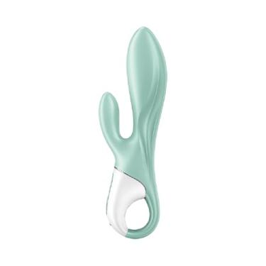 Imagem de Vibrador SF Air Pump Bunny 5 Connect App – Inflável – 2 Motores – Controle por App – Silicone Médico – Impermeável – Recarregável USB