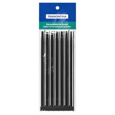 Imagem de Tramontina Abraçadeira Nylon 295X4,6 Preta - 30 peças
