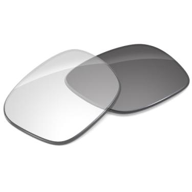 Imagem de Tintart Lentes de substituição de desempenho compatíveis com RayBan Meta Wayfarer RW4008 53 mm - fotocromáticas claras a escuras