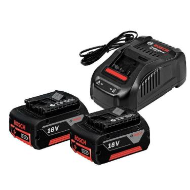 Imagem de Kit Bateria 4.0Ah e Carregador Bosch 18V - GAL1880 220V