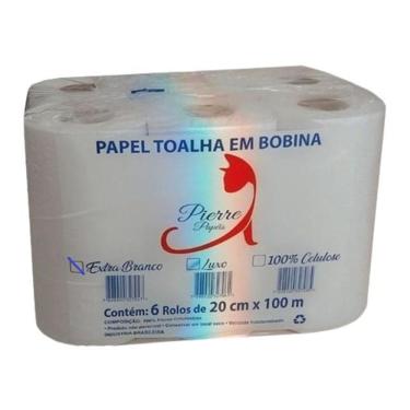 Imagem de Papel Toalha Em Bobina Com 6 Rolos - Pierre