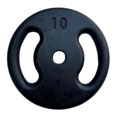 Imagem de Anilha 10kg Pintada Academia Musculação Ferro Fundido