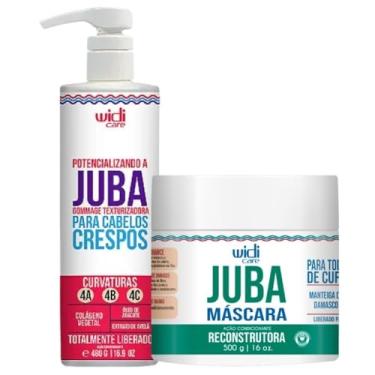 Imagem de Kit Juba Widi Care Creme Pentear Potencializando E Mascara Reconstrução Intensa Capilar