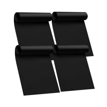 Imagem de Pacote com 4 forros de forno para parte inferior do forno, tapete de forno antiaderente grande resistente de 43 x 63 cm para fornos elétricos, a gás, torradeira e convecção - livre de BPA e PFOA, pode