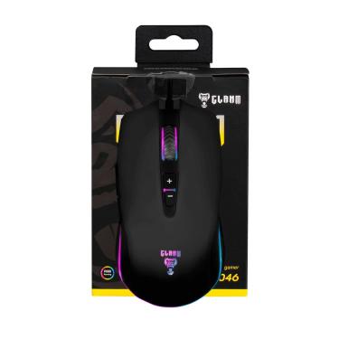 Imagem de Mouse Gamer Skipper – 6.400 DPI, RGB, 7 Botões – Clanm