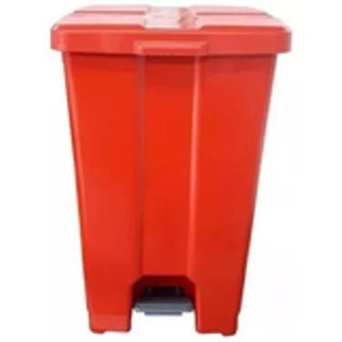 Imagem de Cesto C/ Pedal Plástico 30l Várias Cores Coleta Seletiva Jsn SEM ADESI