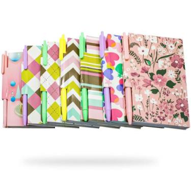 Imagem de Kit Agenda Permanente Personalizada Escolar Pequena Caneta - Hxt