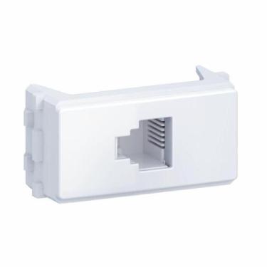 Imagem de Módulo tomada rj11 branco equille - WEG 5616