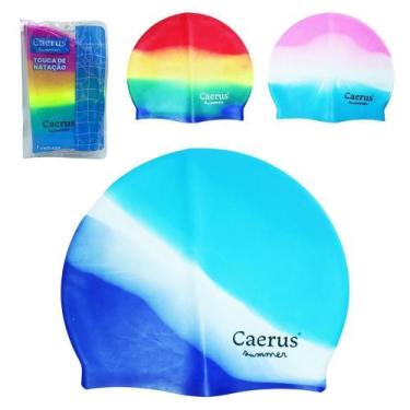 Imagem de Touca De Natacao De Silicone Adulto Tamanho Unico Caerus - Akash