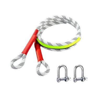 Imagem de Cabo De Reboque Para Carros Com Capacidade De 20 Toneladas Para Veícul