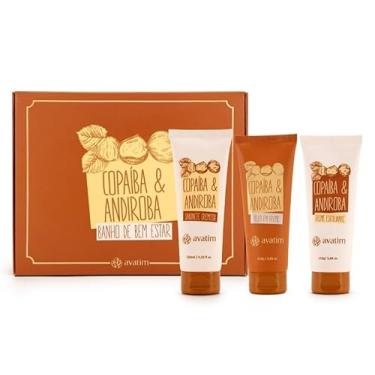 Imagem de Kit Banho de Bem-Estar Copaíba e Andiroba, Hidratante Corporal, Floral Bouquet, 250g