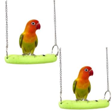 Imagem de Brinquedo de pendurar para gaiola de pássaros, brinquedos giríssimos em forma de lagarta para papagaios, plataforma divertida, poleiro para periquitas, conure, calopsita, decoração de gaiola (2, B)