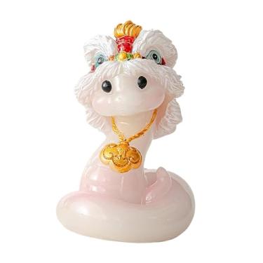 Imagem de Generic Figuras de de ano novo chinês para chá 5x6,5x9,5 cm, decoração de mesa pequena, escultura de para estante de casa de chá, com Caixa de Presente