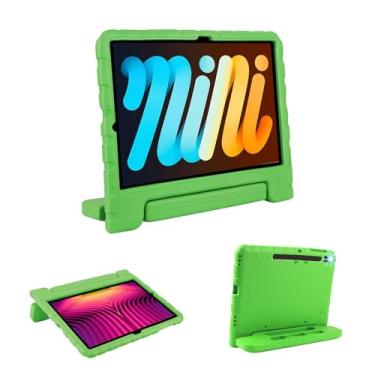 Imagem de Nova capa infantil para Samsung Galaxy Tab S7 FE/S7 Plus/S8 Plus com suporte para S-Pen e alça antiderrapante de 12,4 polegadas super proteção para Tab S8+ 2021 Tab S7 FE 2020 S7+ verde