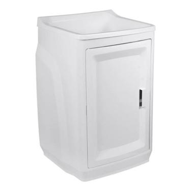 Imagem de Armario Gabinete Com Tanque 22L Lavanderia Plástico 78X51X43