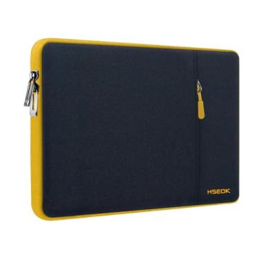 Imagem de Capa fina para laptop de 13,3 e 14 polegadas, capa de transporte à prova de chuva e à prova de choque para notebooks compatível com MacBook Pro de 14 polegadas e todos os modelos MacBook Air/Pro de