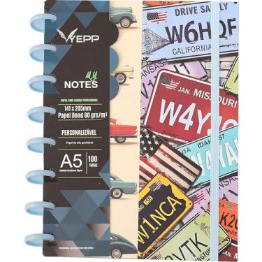 Imagem de Caderno Com Discos 100 Folhas Pautadas De Tamanho A5 14,1 * 20,5 CM (PLACA)