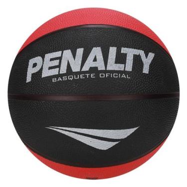 Imagem de Bola de Basquete Penalty BP-X3 XXIV, Vermelho, Preto, Único
