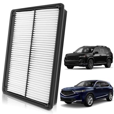 Imagem de AUTOKAY Filtro de ar do motor 17220-61A-A00 serve para Honda Pilot 2023-2025 para Acura MDX 3.5L 2022-2025 RE# 1722061AA00 CA12934 XA12027 97372 5117 AF10105 2291 01 PA99860 SA50144