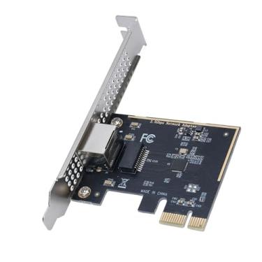 Imagem de Bewinner Carta de Rede PCIE de Alta Velocidade 2.5g para Desktop, RTL8125BG Adaptador de Rede de Gigabit de Chip para Win7/8/10/11, Plug and Play