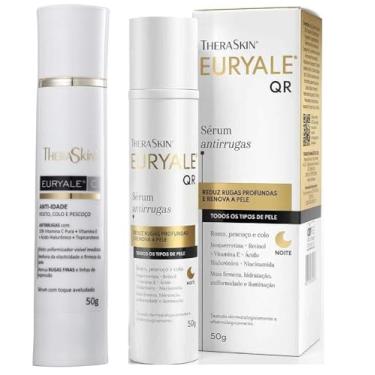 Imagem de Kit Anti Idade Theraskin Com Euryale C + Euryale Qr