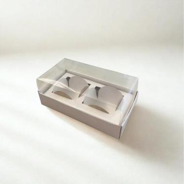 Imagem de Caixa Para 2 Brigadeiros - 50 Unidades - Embalagem Gourmet - no-brand