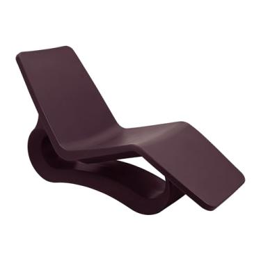 Imagem de Espreguiçadeira Tramontina Octo em Polietileno Marrom Café Com Furo