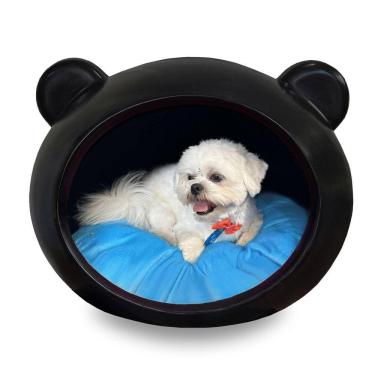 Imagem de Casa Cama Toca Pet Cachorro E Gato Com Almofada Dupla Face M