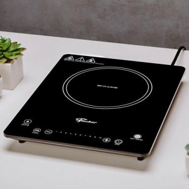 Imagem de Cooktop de Indução 1 Boca 220v Preto - Fischer, Preto, 220V