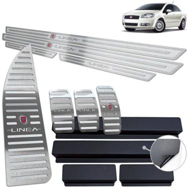 Imagem de Descanso Pedaleira Manual Soleira Linea 2009 A 16 Prata