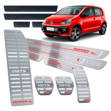 Imagem de Up Pepper Tsi 2018/2020 Pedaleira Descanso Soleira Prata