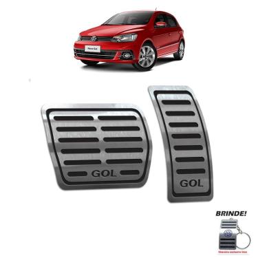 Imagem de Pedaleira Automático Gol G6 G7 2012 A 2020 Preto