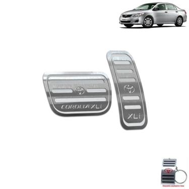Imagem de Pedaleira Automático Toyota Corolla XLI 2003 A 2013 Prata