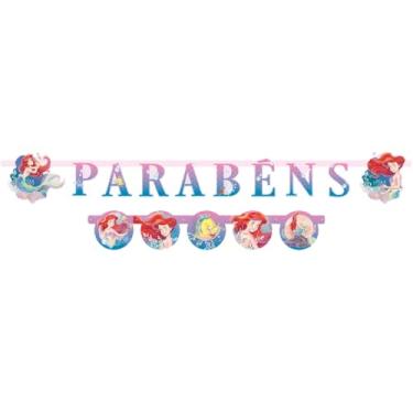 Imagem de FAIXA PARABENS ARIEL DISNEY 01 un.