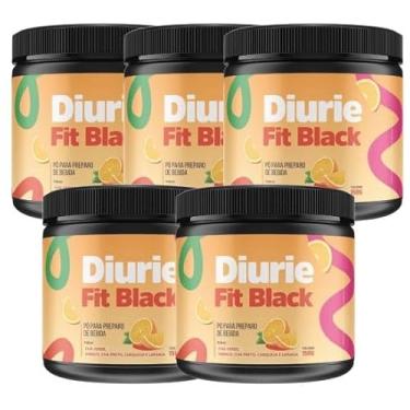 Imagem de 05 Potes Diuriefit Black Laranja