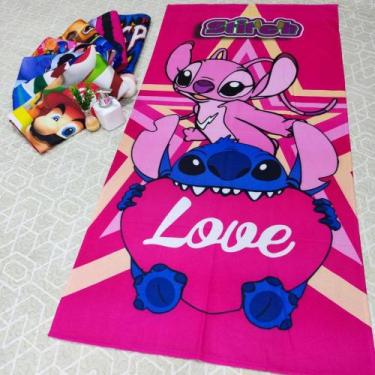 Imagem de Toalha STITCH LILO de Banho e Praia Temática Personalizada do Gigante 